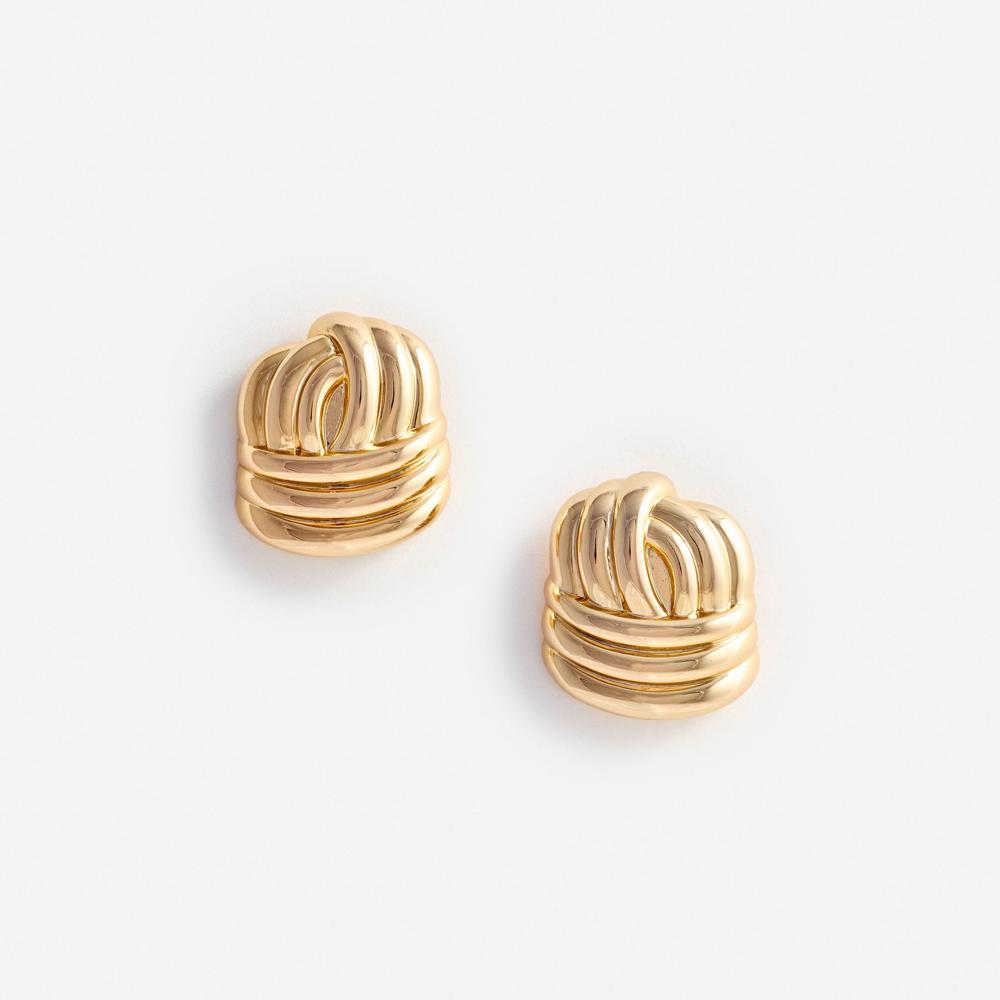 SP VIP PRICE Gold Knot Earrings