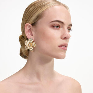 SP VIP PRICE Gold Flower Earrings