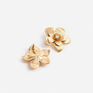 SP VIP PRICE Gold Flower Earrings