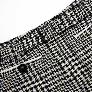 SP VIP PRICE Houndstooth Crystal Trim Jacket
