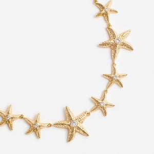 SP VIP PRICE Mottled Gold Sea Star Necklace