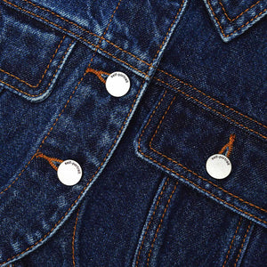 SELF PORTRAIT SS24 Cropped Denim Jacket