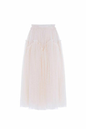 Needle & Thread CYBER SALE Arabesque Midaxi Skirt - champagne