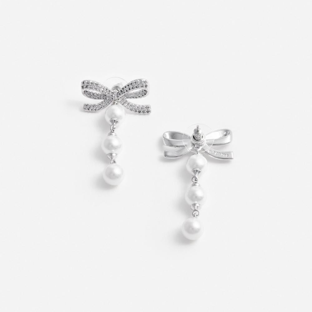 SP VIP PRICE Bow Tiered Pearl Earrings