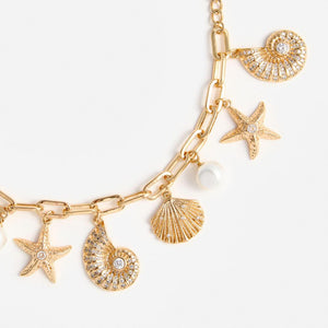 SP VIP PRICE Gold Multi Charm Bracelet