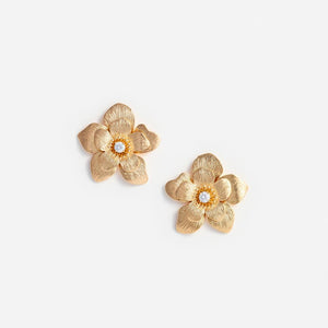 SP VIP PRICE Gold Flower Earrings