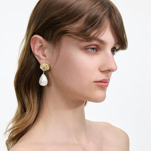 SP VIP PRICE Tiered Shell Earrings