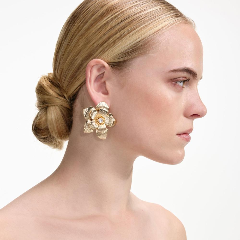 SP VIP PRICE Gold Flower Earrings