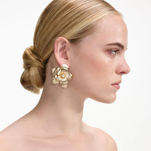 SP VIP PRICE Gold Flower Earrings