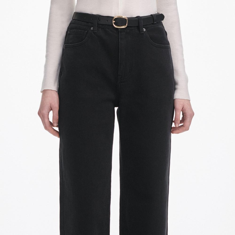 SP VIP PRICE Black Straight Leg Jeans