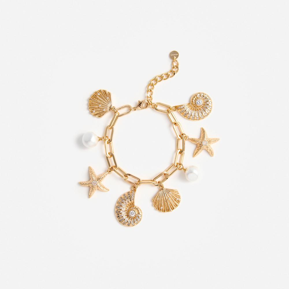 SP VIP PRICE Gold Multi Charm Bracelet