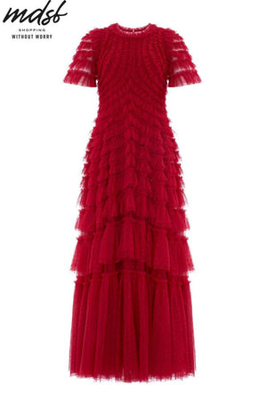 Needle & Thread CHRISTMAS SALE Willow Ruffle Gown