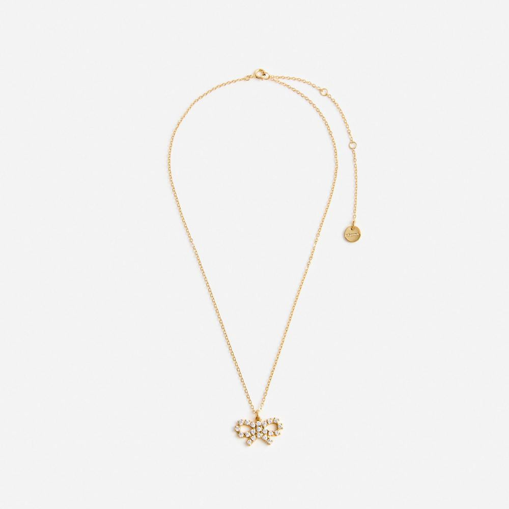 SP VIP PRICE Micro Gold Bow Necklace