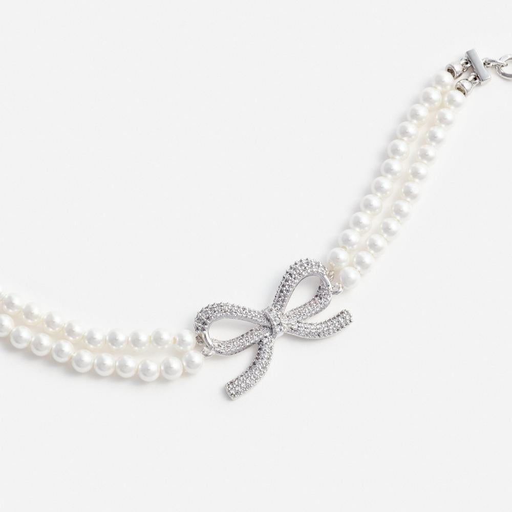 SP VIP PRICE Double Pearl Bow Bracelet