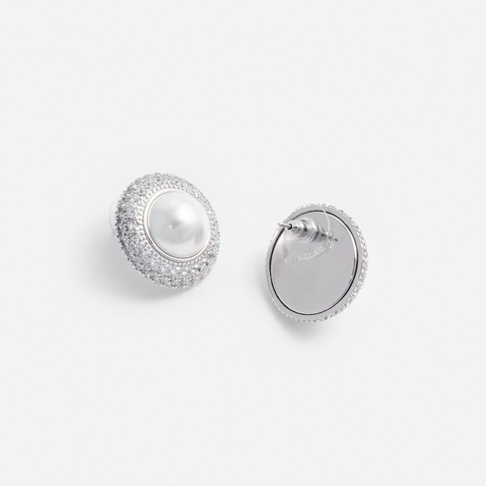 SP VIP PRICE Small Crystal Pearl Earrings