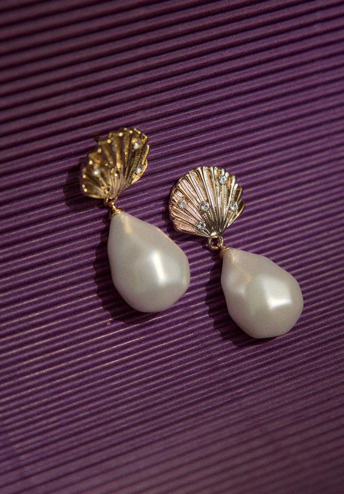 SP VIP PRICE Tiered Shell Earrings