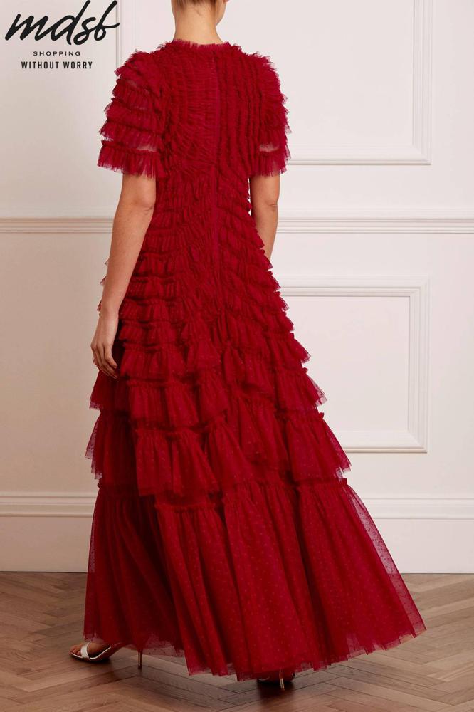 Needle & Thread CHRISTMAS SALE Willow Ruffle Gown