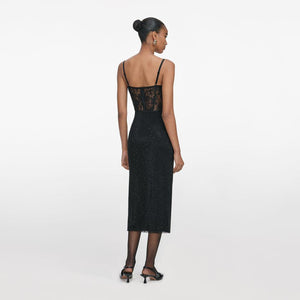 SP VIP PRICE Black Lace Strappy Top