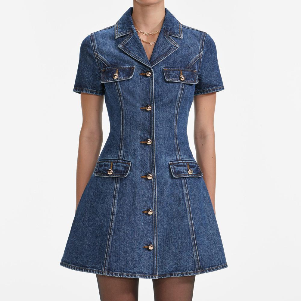 SP VIP PRICE Denim Mini Dress