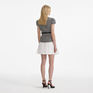 SP VIP PRICE Houndstooth Mini Dress