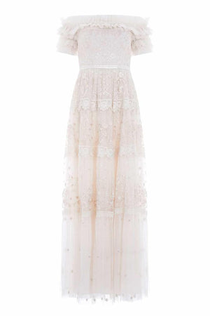 Needle & Thread CYBER SALE Midsummer Lace Off-Shoulder Gown