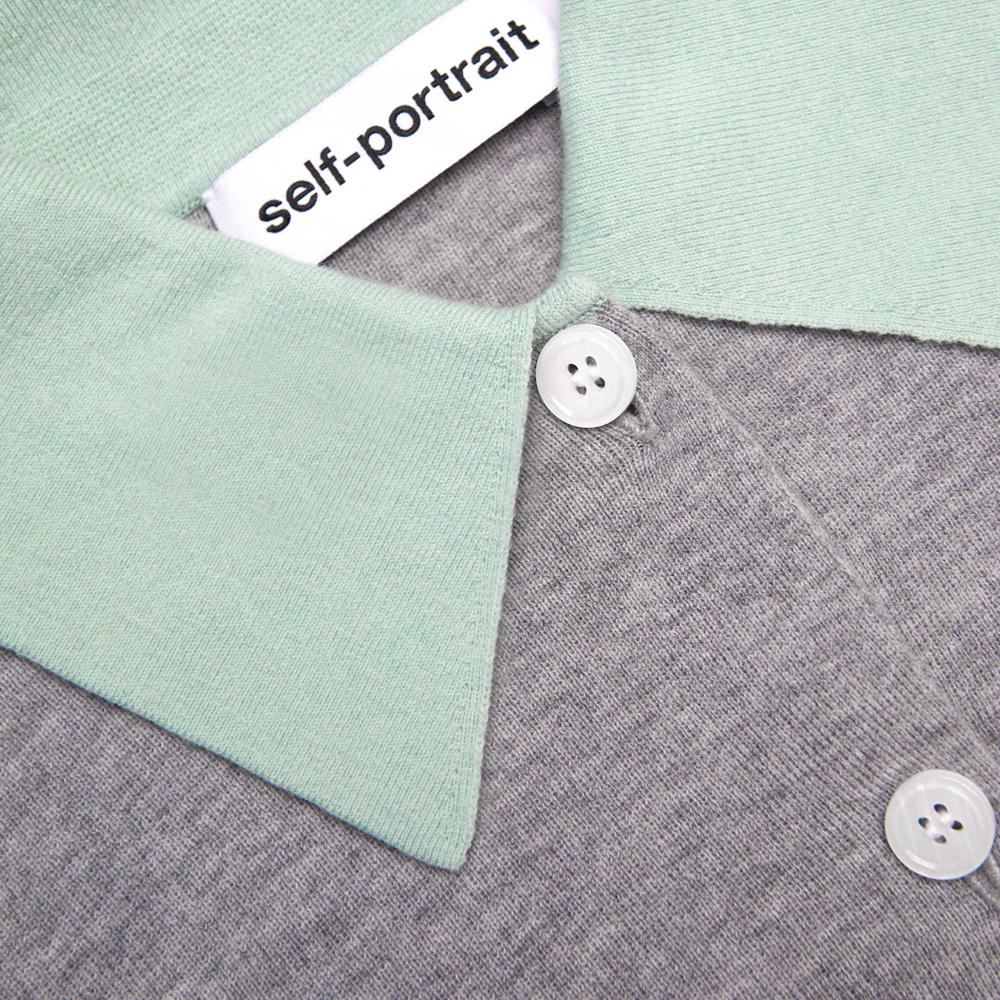 SP VIP PRICE Grey Merino Wool Cardigan