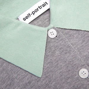 SP VIP PRICE Grey Merino Wool Cardigan