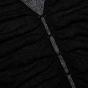 SP VIP PRICE Black Viscose Knit Top
