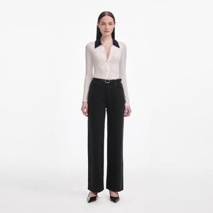 SP VIP PRICE Black Straight Leg Jeans