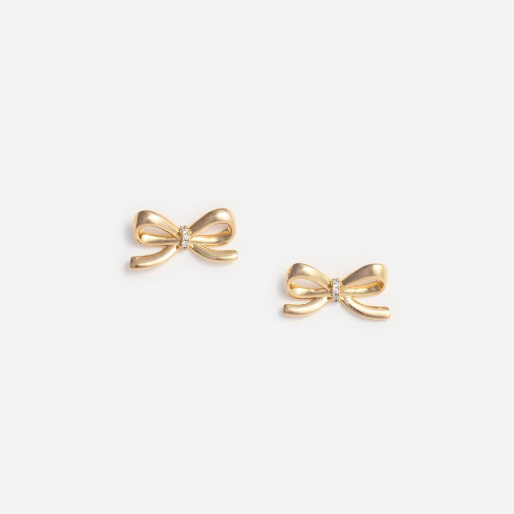 SP VIP PRICE Gold Bow Earrings