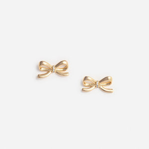 SP VIP PRICE Gold Bow Earrings