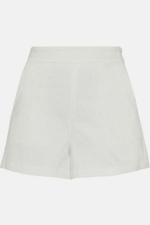 Karen Millen UK SALE Essential Techno Woven Short - ivory