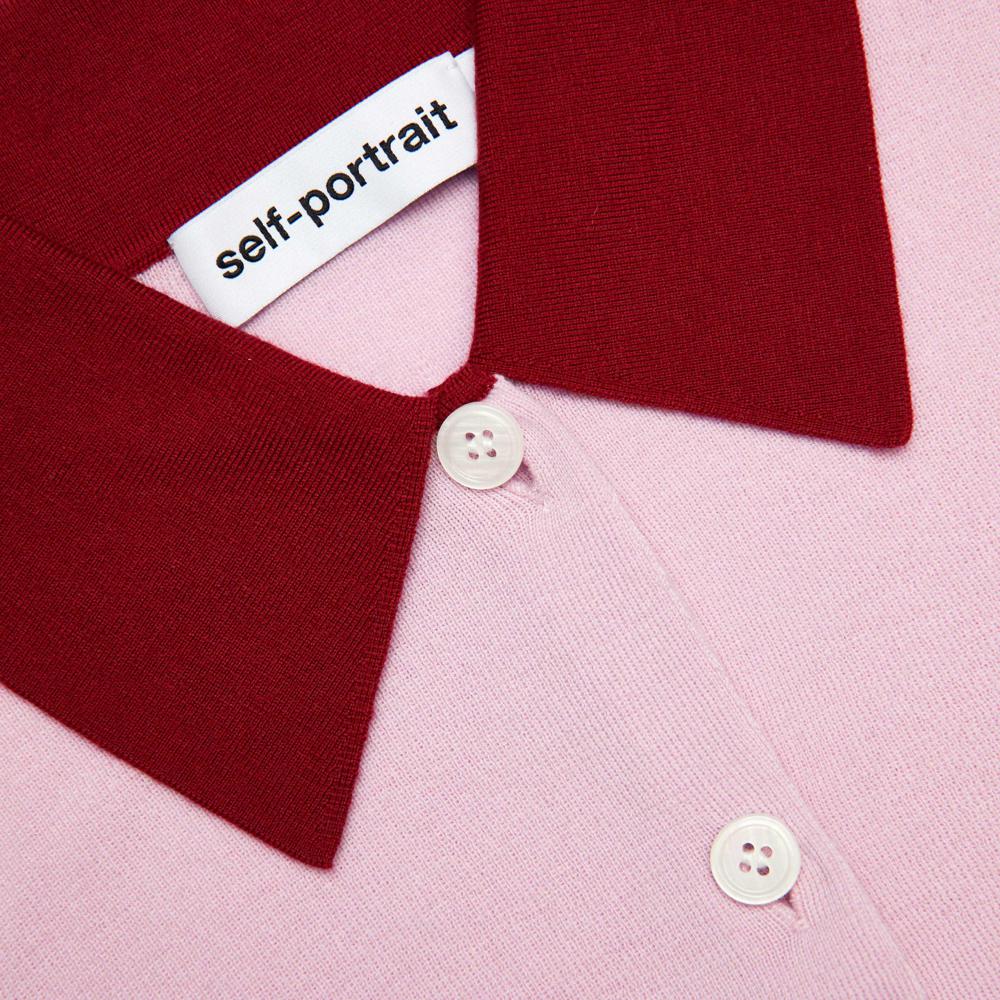 SP VIP PRICE Pink Merino Wool Cardigan