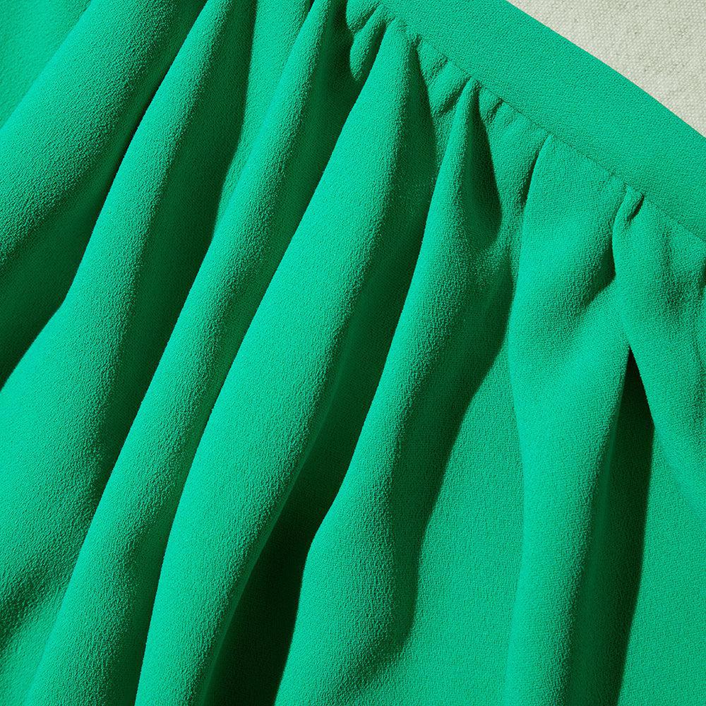 SELF PORTRAIT BLACK FRIDAY SALE Green Crepe Midi Dress