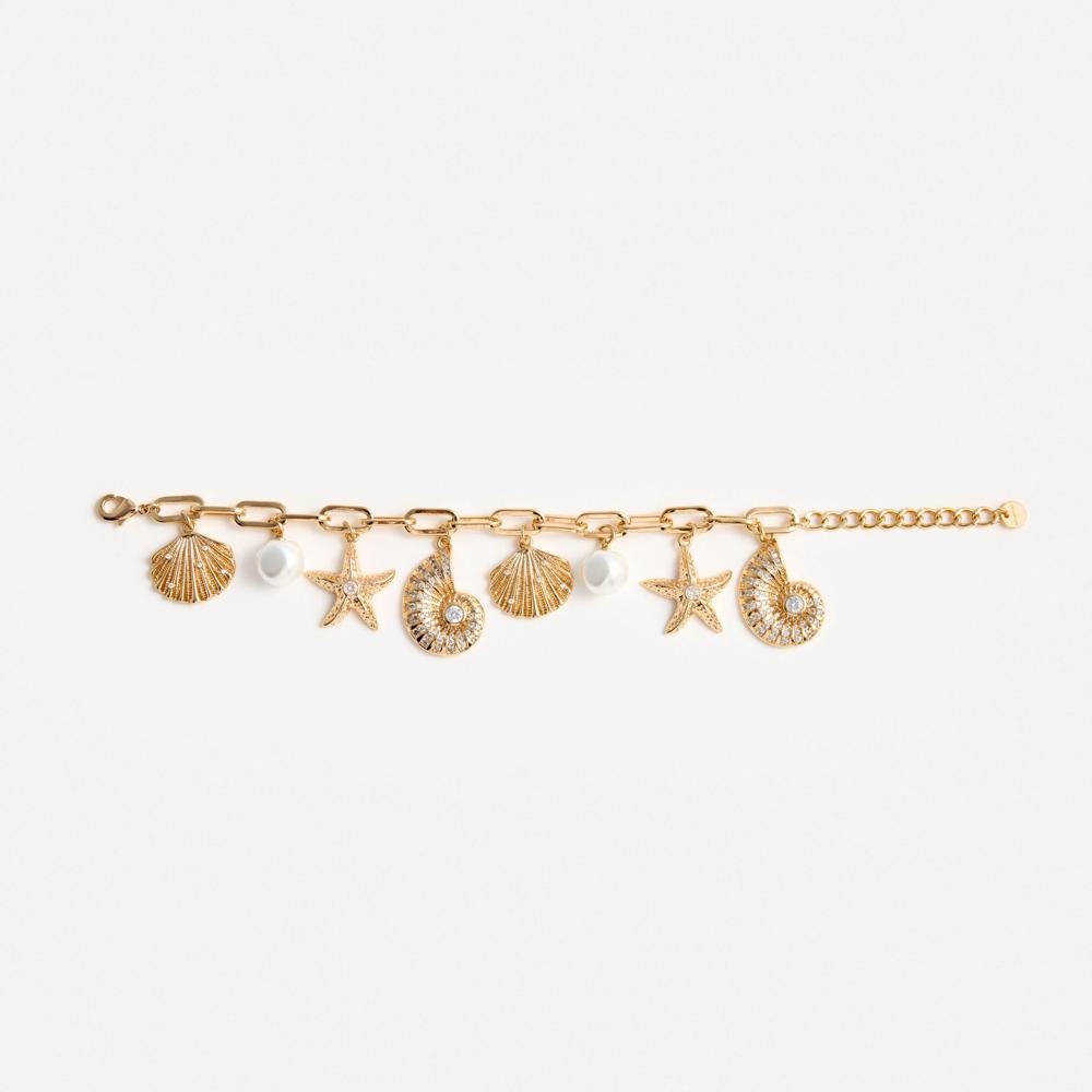 SP VIP PRICE Gold Multi Charm Bracelet