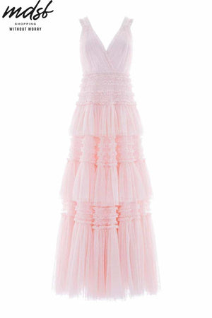 Needle & Thread CHRISTMAS SALE Candice Gown - pink