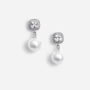 SP VIP PRICE Crystal Pearl Earrings