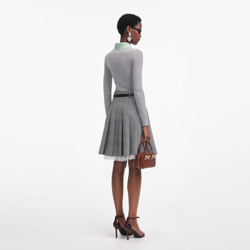 SP VIP PRICE Grey Merino Wool Cardigan