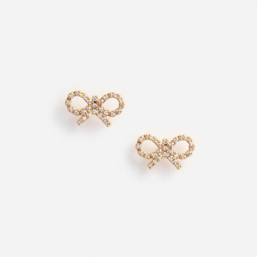 SP VIP PRICE Micro Gold Bow Earrings