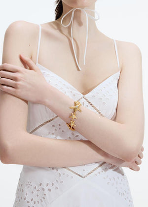 SP VIP PRICE Mottled Gold Sea Star Bracelet