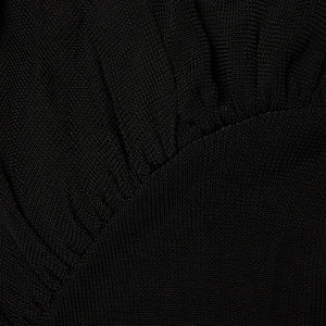 SP VIP PRICE Black Cut Out Viscose Knit Top