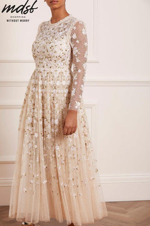 Needle & Thread PO and SALE Camellia Ditsy Ankle Gown