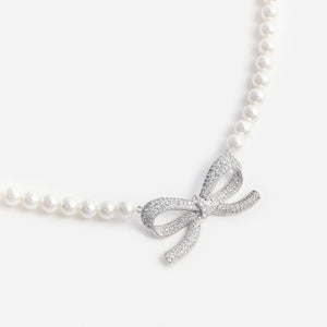 SP VIP PRICE Pearl Bow Necklace