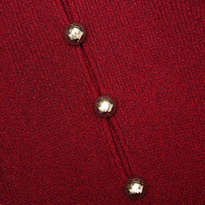 SP VIP PRICE Red Lurex Knit Maxi Dress