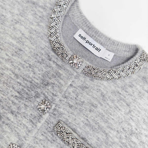 SP VIP PRICE Grey Melange Cardigan