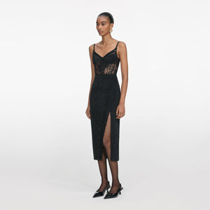 SP VIP PRICE Black Lace Strappy Top