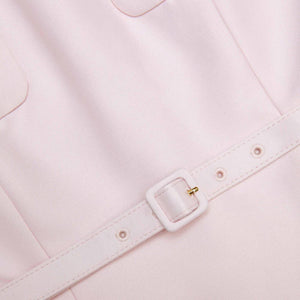SP VIP PRICE Pink Taffeta Midi Dress