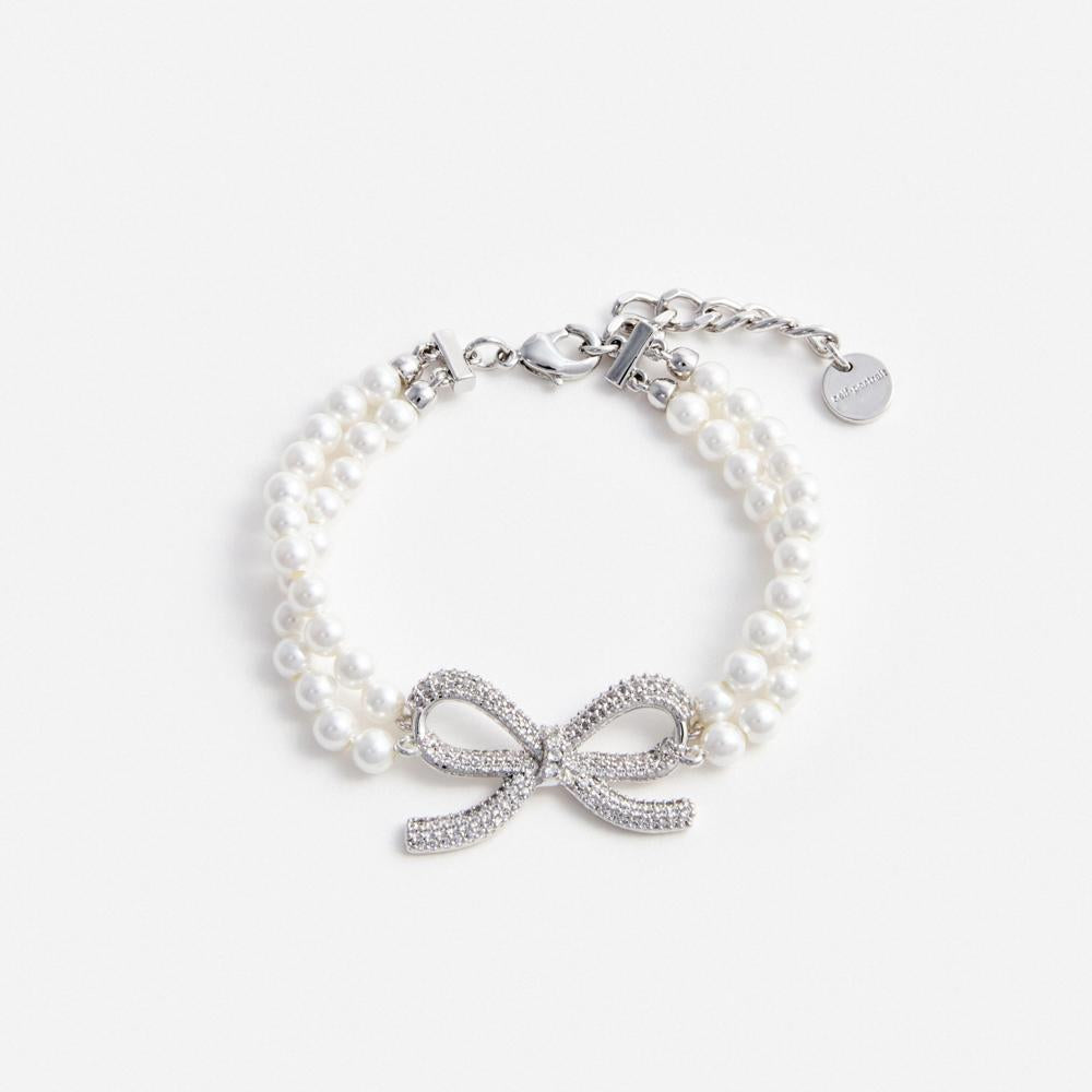 SP VIP PRICE Double Pearl Bow Bracelet