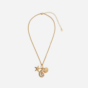 SP VIP PRICE Gold Multi Charm Necklace