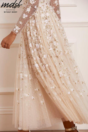 Needle & Thread PO and SALE Camellia Ditsy Ankle Gown